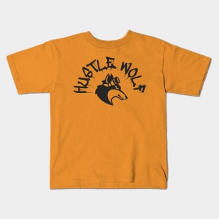 Hustle wolf Kids T-Shirt